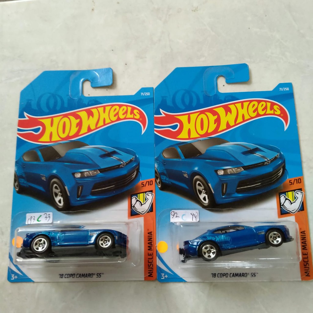 HW 18 COPO CAMARO SS HW MUSCLE MANIA