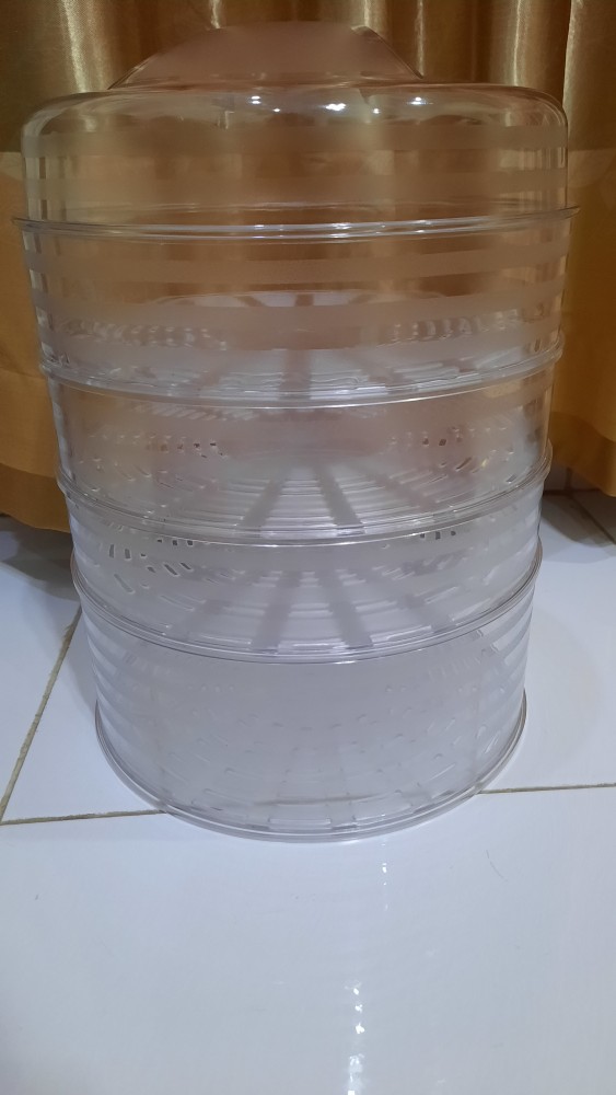 Heat Preservation Storage Box | Kontainer Tempat Penyimpanan Dan Penghangat Makanan - 4 Tingkat