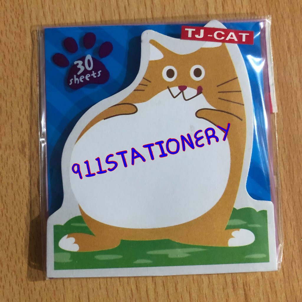 

Memo TJ Cat 30 sheets