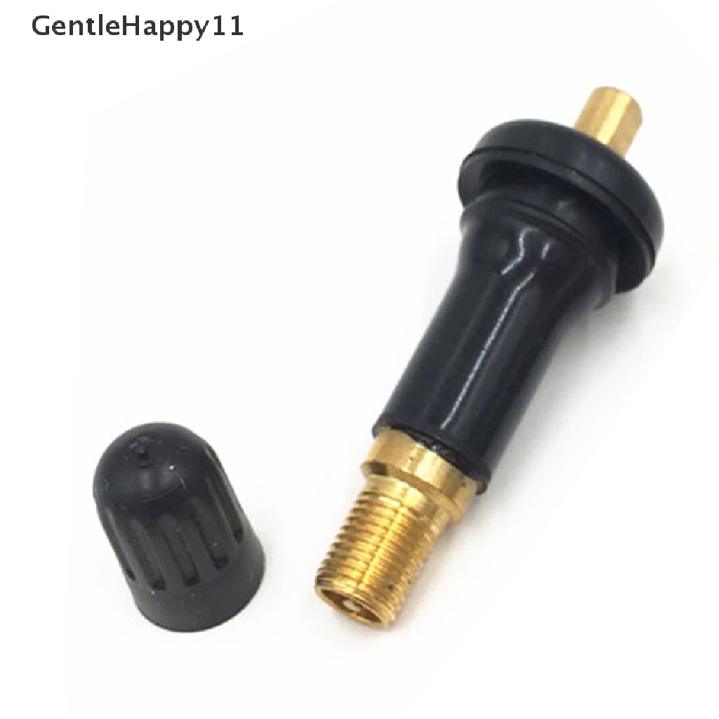 Gentlehappy 4Pcs Katup Sensor Tekanan Ban Tubeless Bahan Karet Untuk TPMS