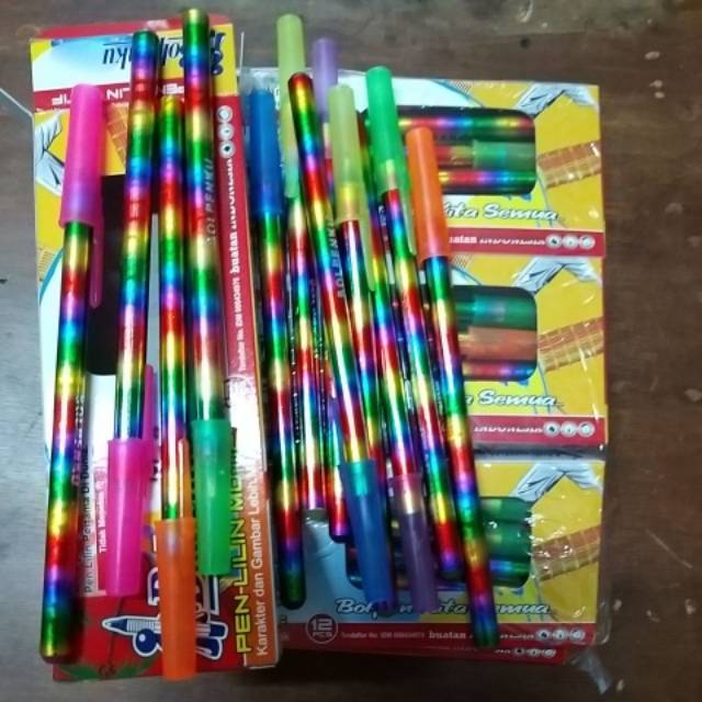

Pulpen bolpenku pelangi