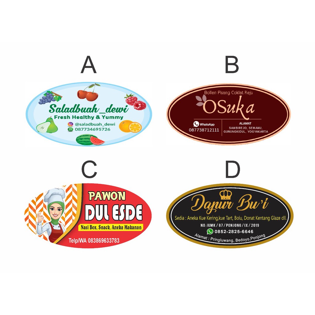 

STICKER II LABEL II MAKANAN II MINUMAN II OLSHOP II LOGO