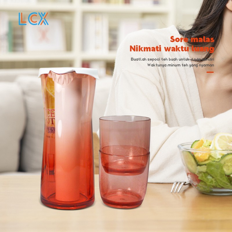 LCX Teko Plastik Ceret/Teko Plastik Tempat Air Minum Mineral Eskan Pitcher