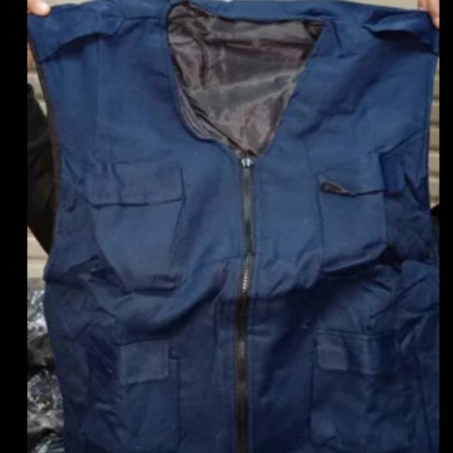 Rompi biru Dongker navy#rompi partai#rompi outdoor