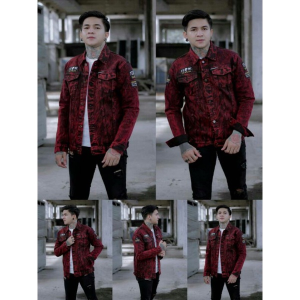 JAKET JEANS SANDWASH COWOK THE BOJIEL- JAKET LEVIS COWOK - JAKET JEANS DENIM COWOK - JAKET