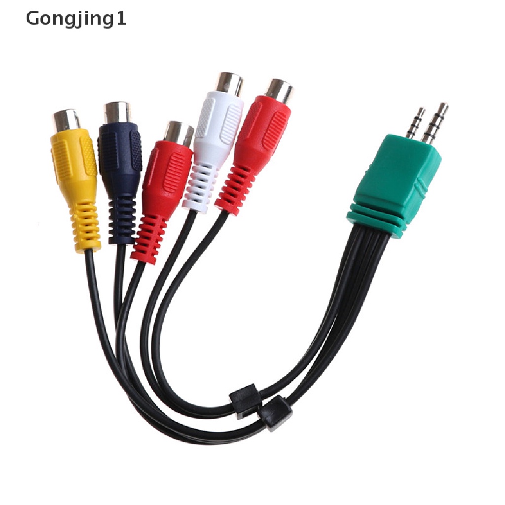 Gongjing1 Kabel Adapter Audio Video AV Untuk Samsung LED TV BN39-01154W3901154W W- Buku Literatur Klasik Bahasa Mandarin