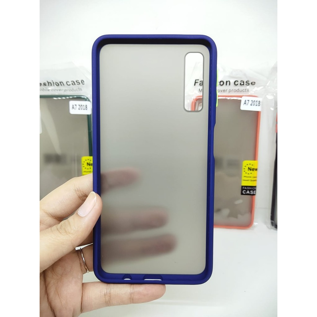 Bumper AERO CASE Samsung A7 2018 A750F 6.0 Inchi Premium Hardcase My Choice List Warna Matte