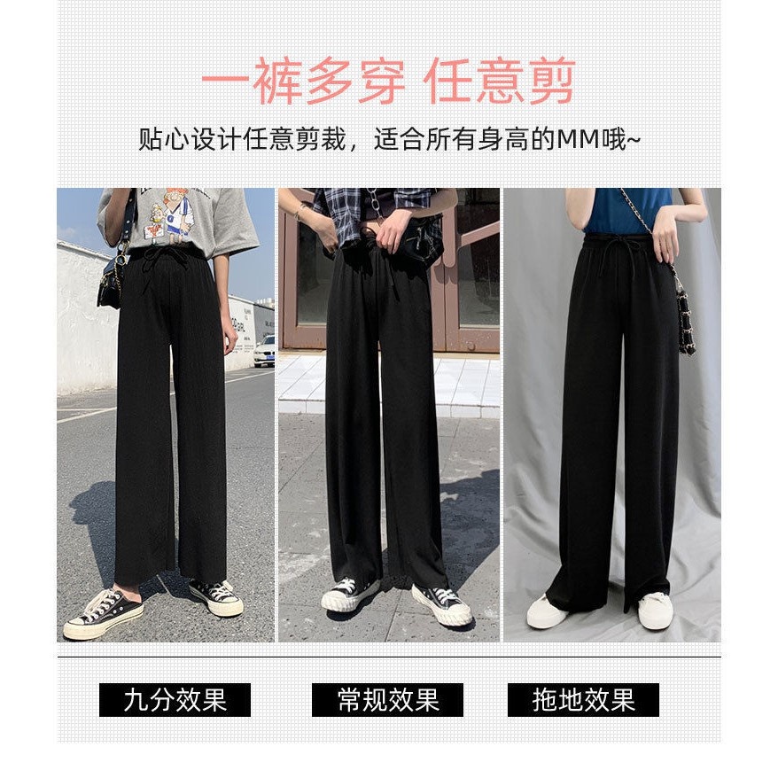 Celana Kulot Highwaist Wanita / Women Cullote Long Pants Korean Style