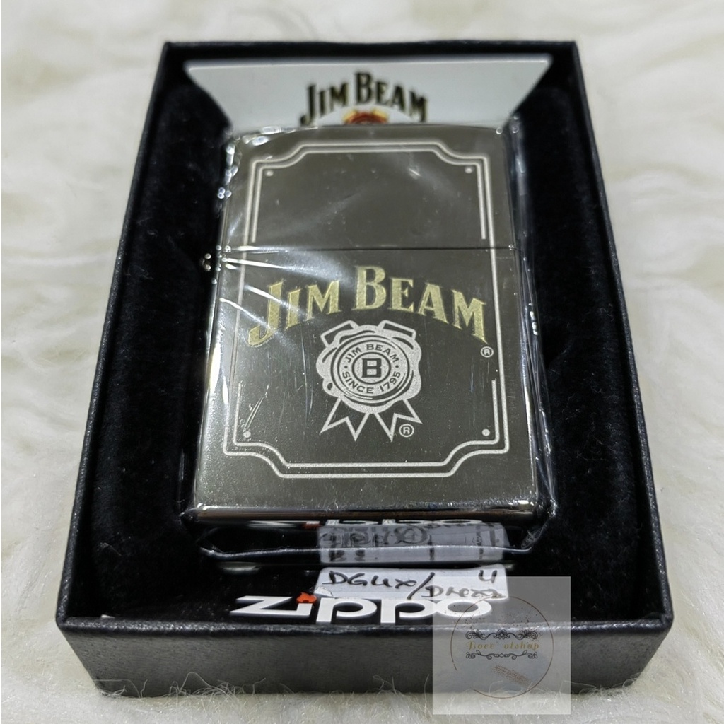 ZIPPO LIGHTER / MANCIS KOREK API ZIPPO ORIGINAL - 29770 JIM BEAM