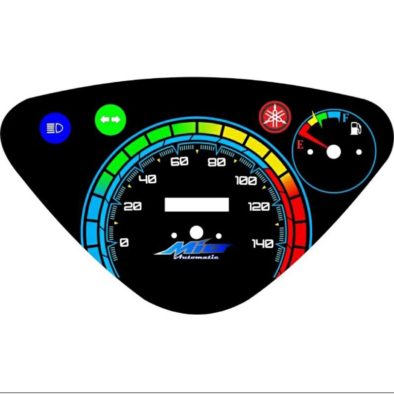 Papan Custom Speedometer Mio Smail Sporty