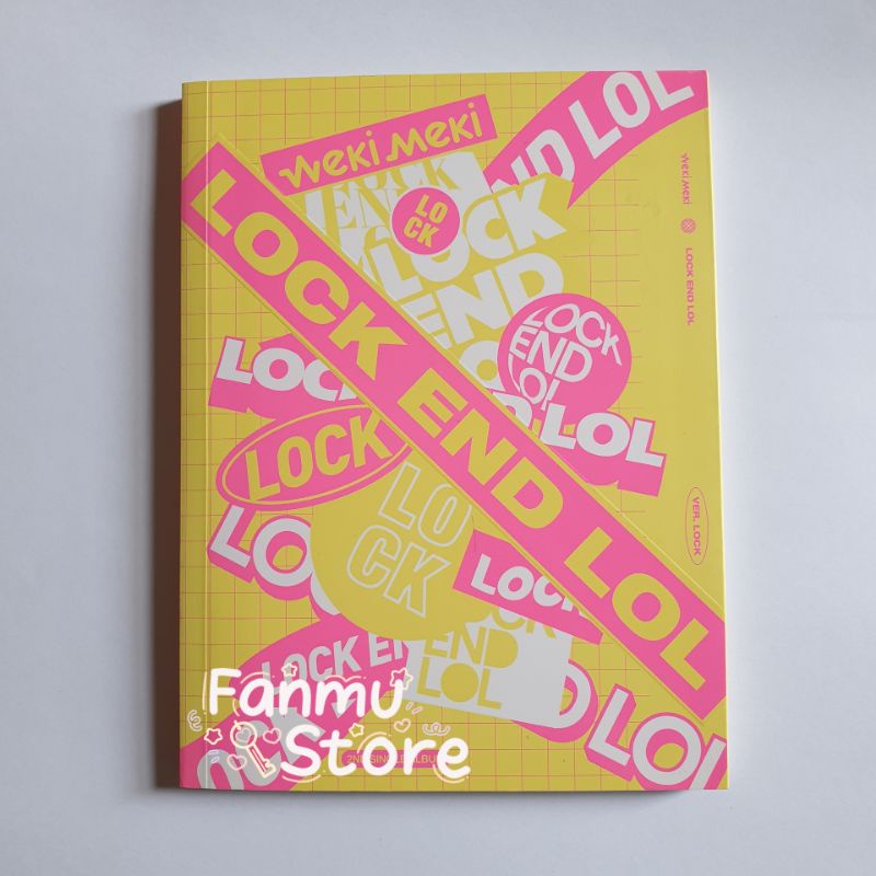 Album Only WekiMeki 2nd Single Album Lock End LOL (Lock Ver.)