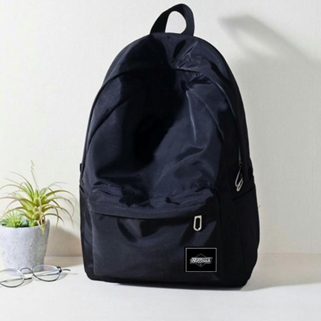 SHOPEE MALL Mgp73 [cod] Tas Backpack Ransel Sekolah Stylish Polos Murah / Tas Sekolah HItam / Tas Ra
