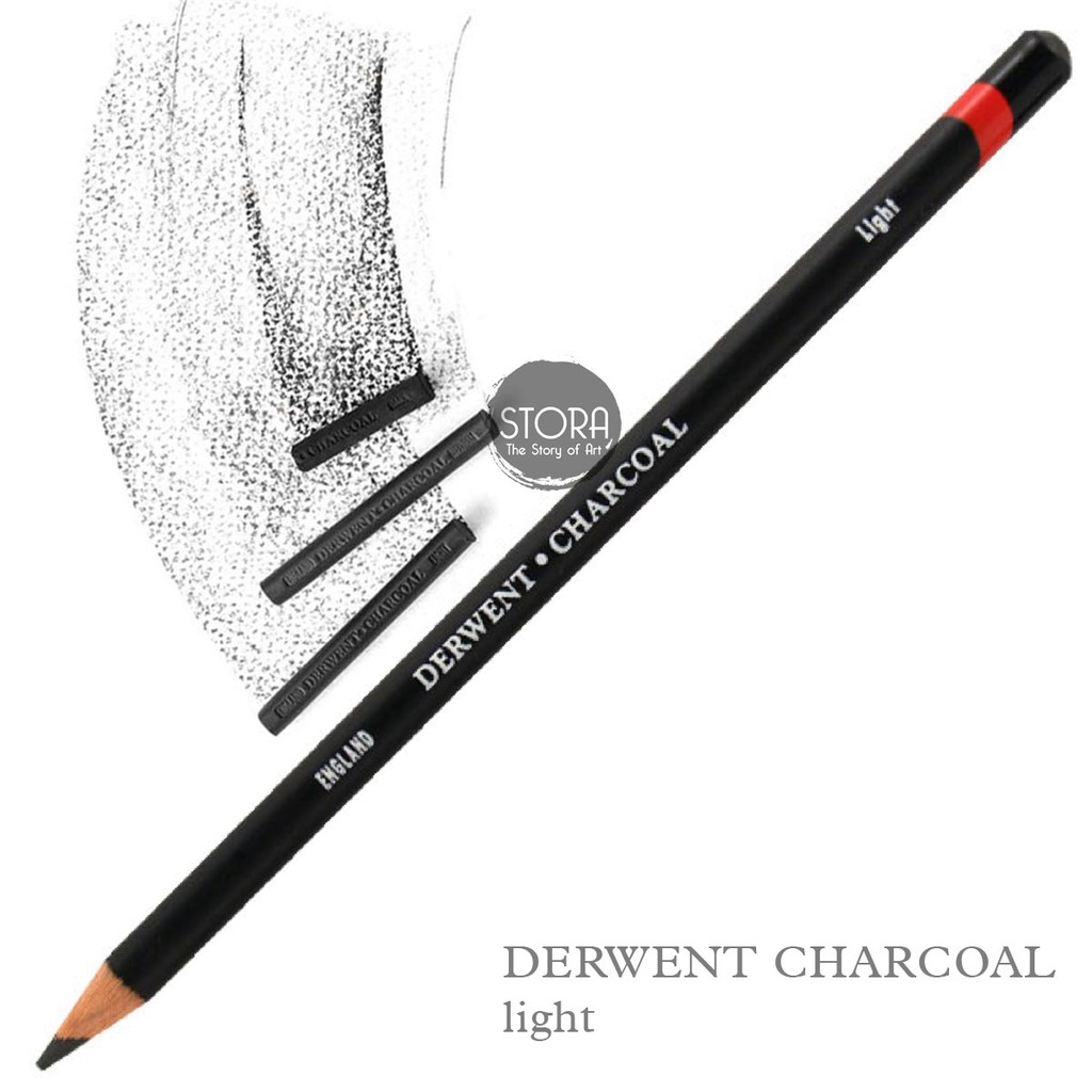 

Derwent Charcoal Pencils Light / Pensil Arang