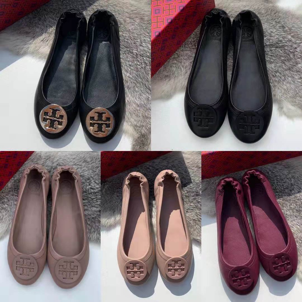 [Instant/Same Day] Original TB  stb01   stb02   Ori  Sheepskin ladies flat shoes flat shoes  xie