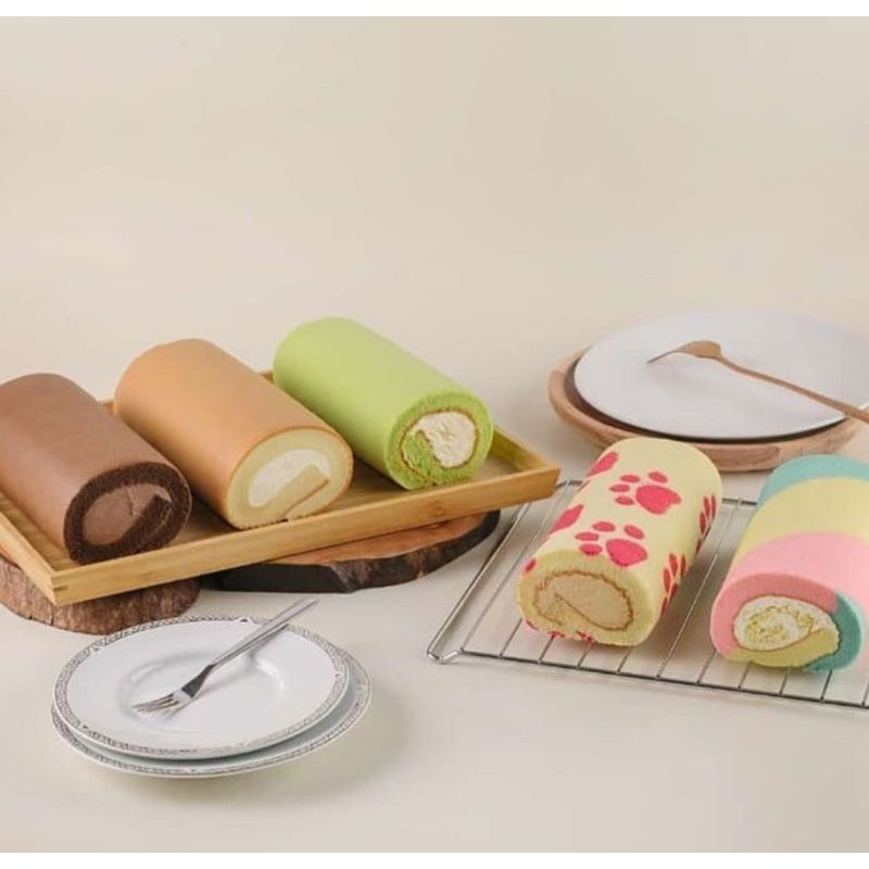 Lu'Miere / Lumiere / Japanese Roll Cake / Kue Artis / Klepon Cake / Kue Klepon / Klepon