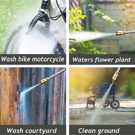 Cordless High Pressure Washer Spray Gun Car Wash Pressure Water Nozzle Cleaner 288V Battery/Jet Cleaner Cordless Mesin Cuci Mobil Motor Steam Semprotan Air