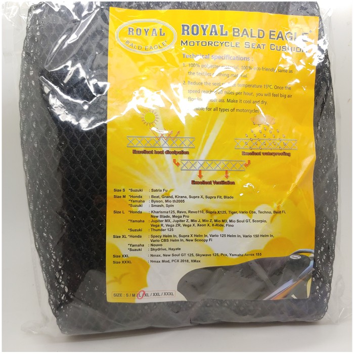 Discon Sarung Jok Jaring Jok Motor Ukuran L Supra X 125 Karisma Revo Tiger