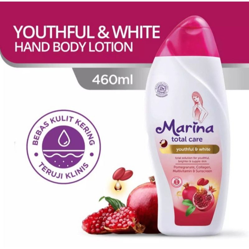 Marina Total Care Youthful Hand and Body Lotion [460 mL]