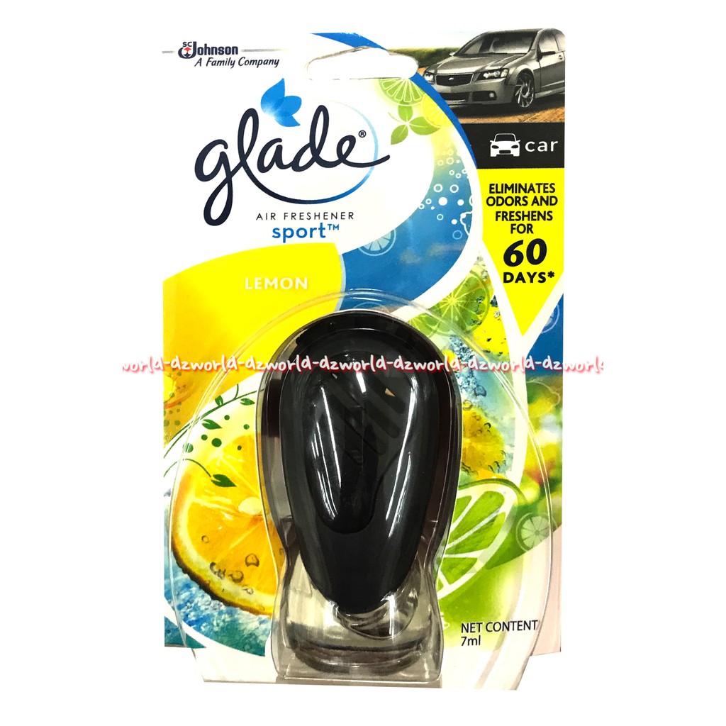 Glade Air Freshener Sport Pengharum Ruangan Mobil 60Hari Parfum Mobil