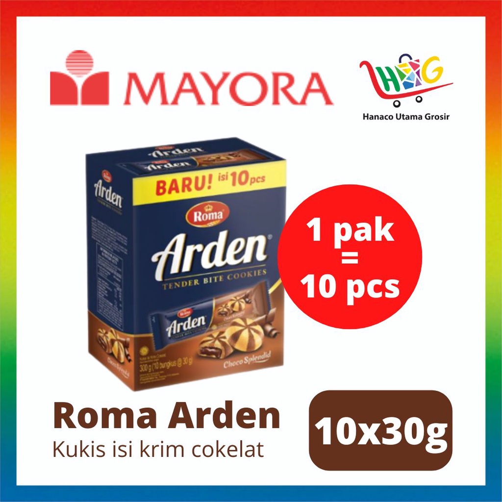 Roma Arden Choco Splendid 10 x 30g [ 1 BOX ]