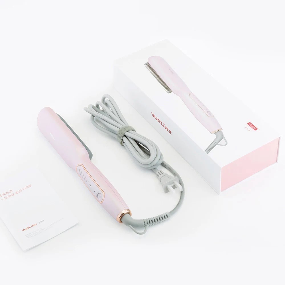 XIAOMI YUELI Negative Ion Hair Straightener - HS-528P - Sisir Pelurus Rambut