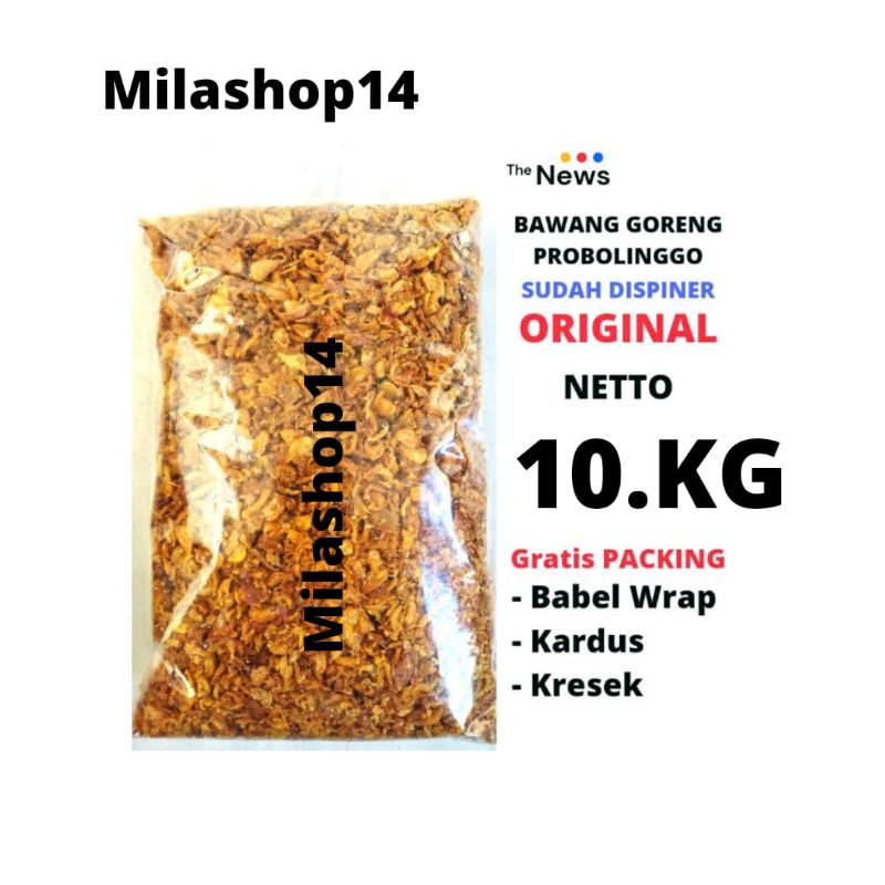 

Bawang Goreng 10 Kg