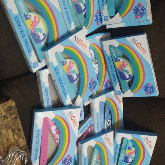 NECARE FACE SHIELD ANAK NEW ERA FS-04