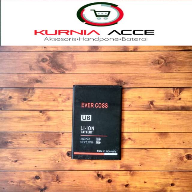 Batre Baterai Handphone Evercoss U6