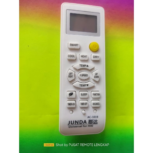 Remote AC HAIER Langsung pakai. Original Grade tombol empuk