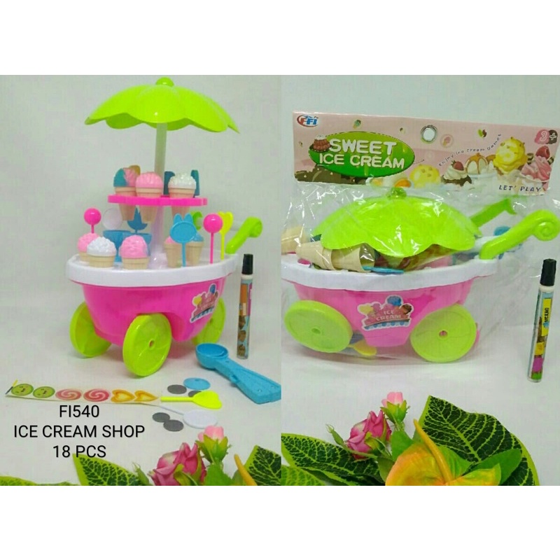 MAINAN GEROBAK ES KRIM FI 540 - ICE STROLLER