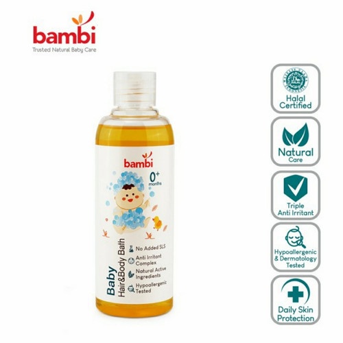 Bambi Baby Hair and Body Bath 2in1