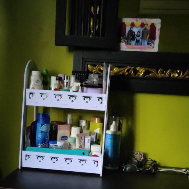 Tempat Make Up / Tempat Kosmetik Perhiasan Aksesoris Organizer Portable