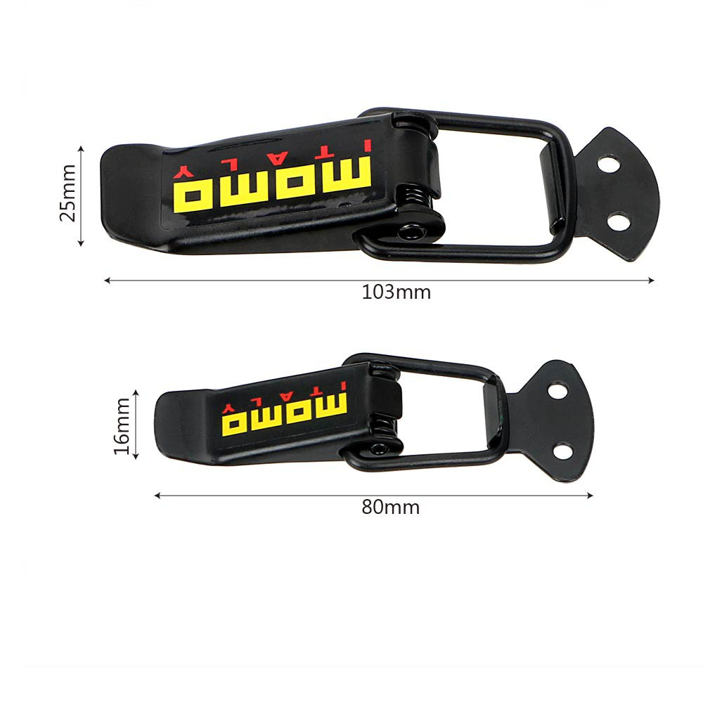 Lanfy 2 Pcs Klip Pengait Bumper Kap Mobil Truk Quick Release