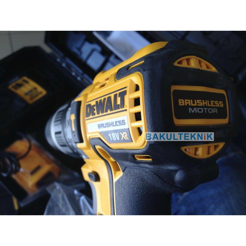 Dewalt DCD796D2 Cordless Brushless Hammer Drill 18V Bor Tembok sp