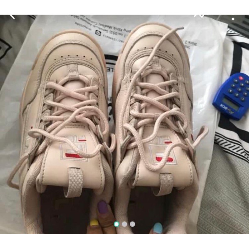 PRELOVED Fila Disruptor Pink