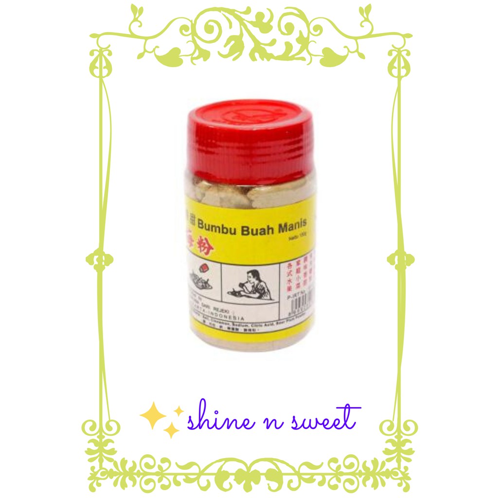 

Bumbu Buah Kiamboy Manis Cap Elang - Garam Buah / Bumbu Buah Manis