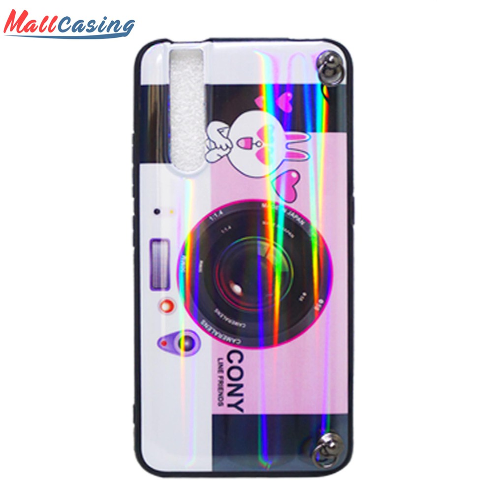 MallCasing - Samsung J7 | A10 | A10S | A02 | A02S Soft Case Motif Camera Strap Free Holder