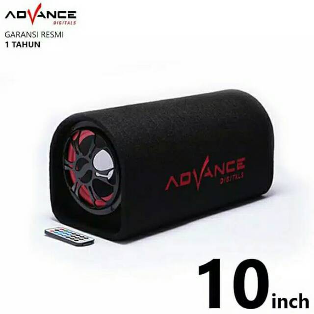 SPEAKER AKTIF ADVANCE T104BT SUBWOOFER 10 INCH RADIO FM/SPEAKER BLUETOOTH 10&quot; USB KARAOKE SUPER BASS