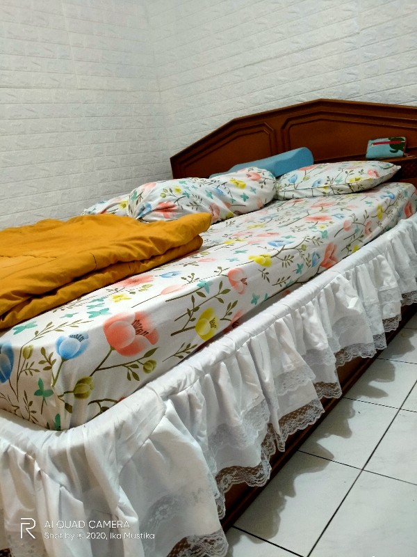 Bed Skirt / Rok Dipan / Rumbai Dipan Susun 2