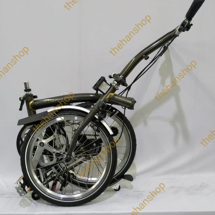 Brompton S2L 2020 Raw Lacquer BNIB Sepeda Lipat Baru Original