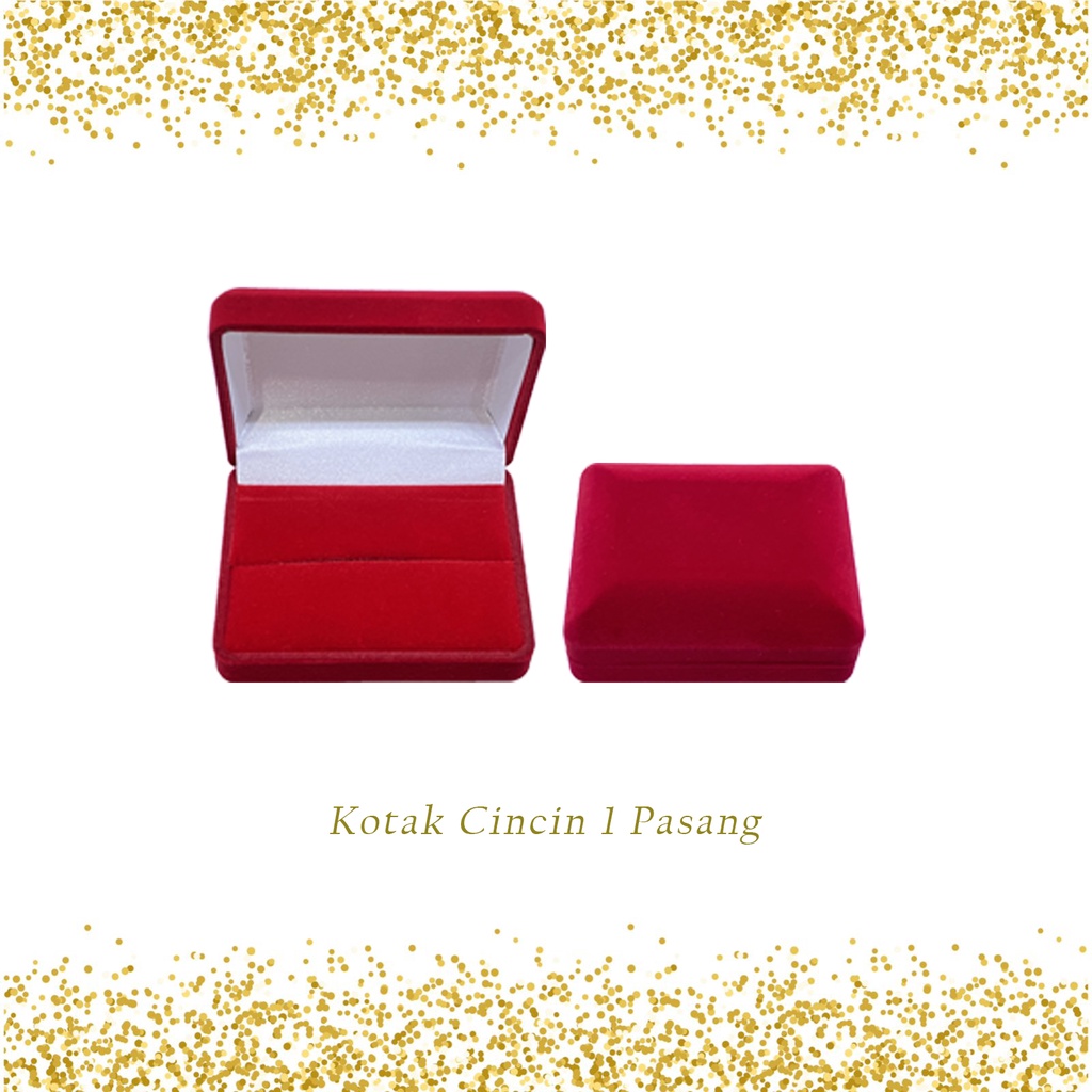 KOTAK PERHIASAN CINCIN LUXURY