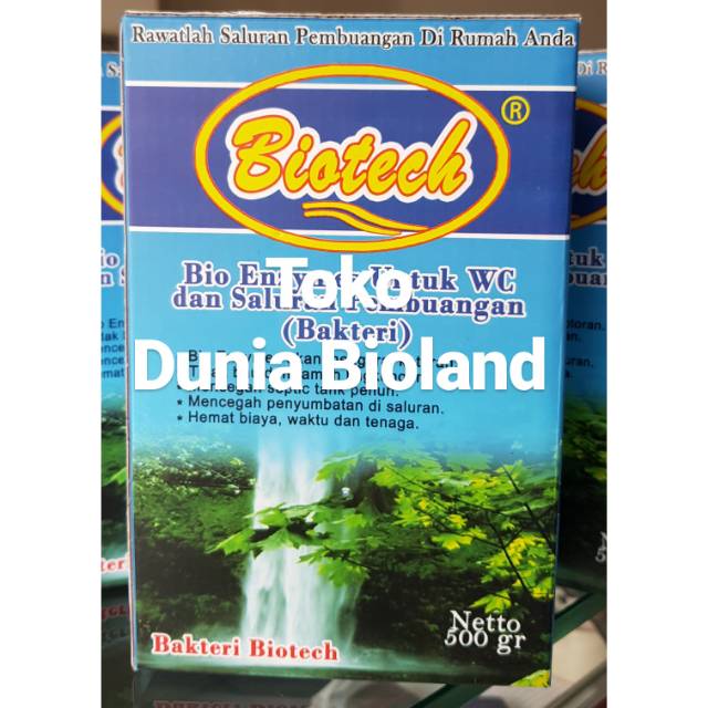Pengurai tinja wc mampet merk BIOTECH