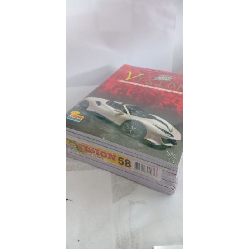 

Buku Tulis Vision 58 lembar/dijual Per Pak