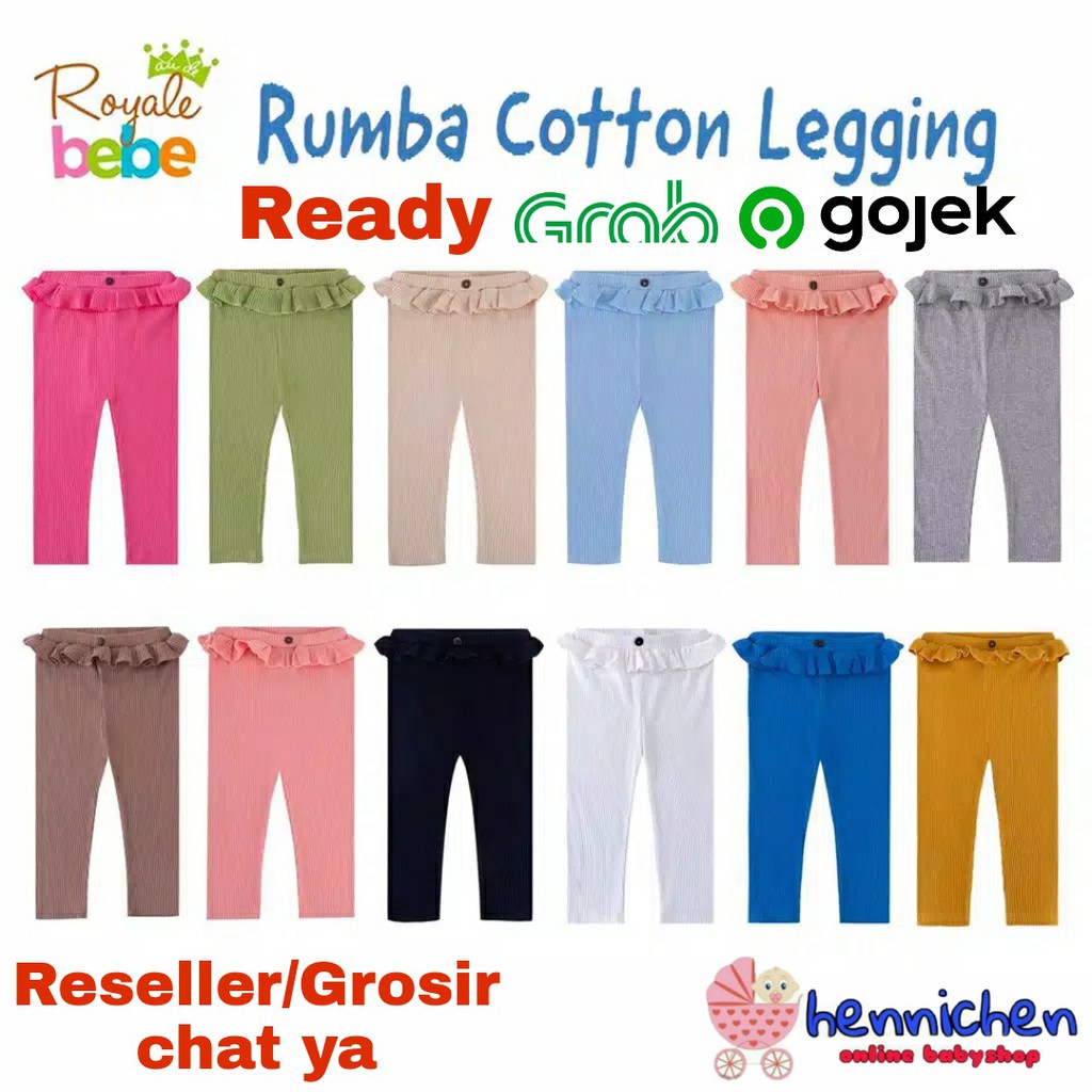 Royale Bebe Legging / legging bayi legging anak Rumba  0-24 Bulan