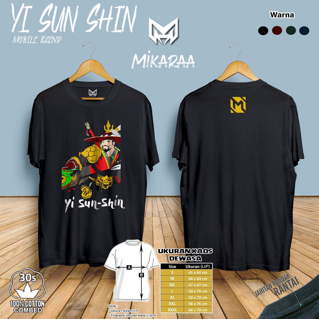 KAOS GAME MOBILE LEGENDS YI SUN SHIN