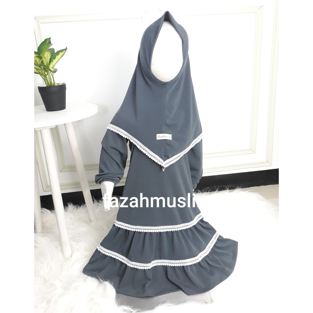 Gamis bayi newborn, Gamis aqiqah bayi,  baju muslim bayi perempuan