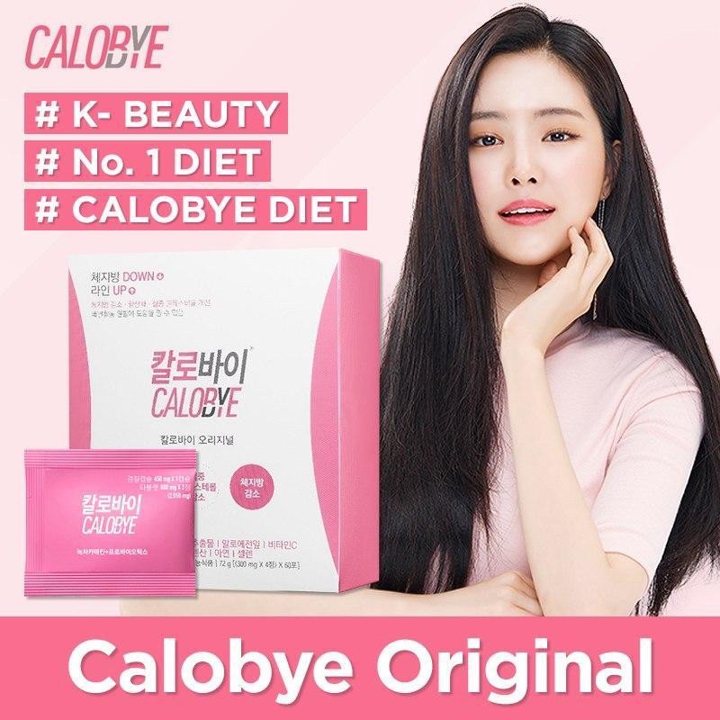 Calobye Premium Original Pink Plus Up 60Sachet (untuk 1 bulan/30 hari)