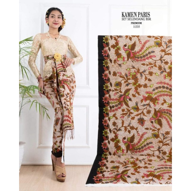 KAMEN VARIS SET SELENDANG / KAMEN VARIS / KAMEN WANITA /KAMEN BALI/ KAIN BALI