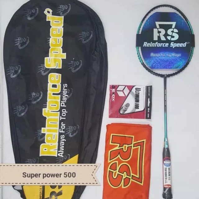 ORIGINAL RS Super Power 500 Raket Badminton