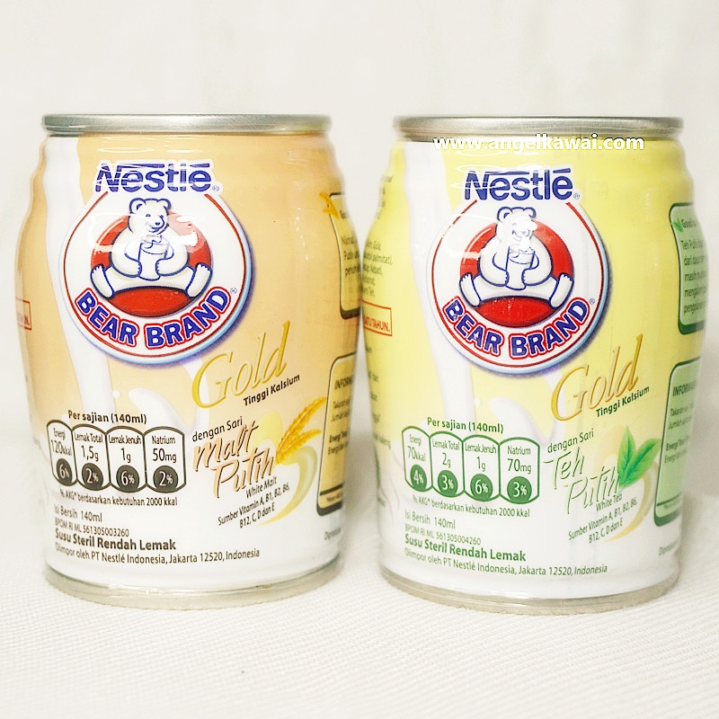 

BEAR BRAND Susu Encer Gold Malt & Teh Putih 140ml